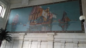 Décoration du Hall de gare