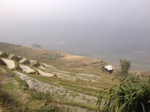 La vue depuis la maison de Cho Cho