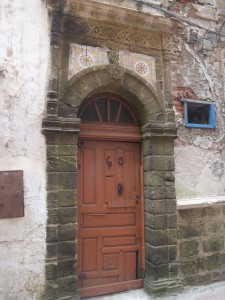 Porte marron Essaouira