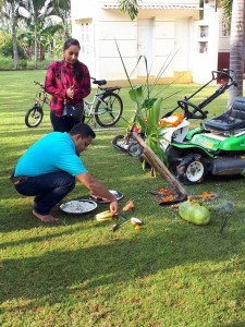 cérémonie du Dussehra Mela